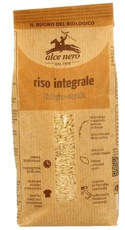 alce nero riso integrale bio 500 g alce nero ean 8009004811041