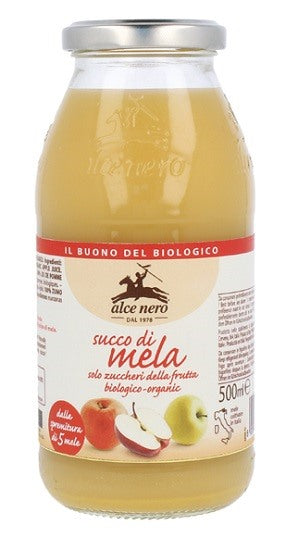 alce nero succo 100 mela bio 500 ml alce nero ean 8009004808553