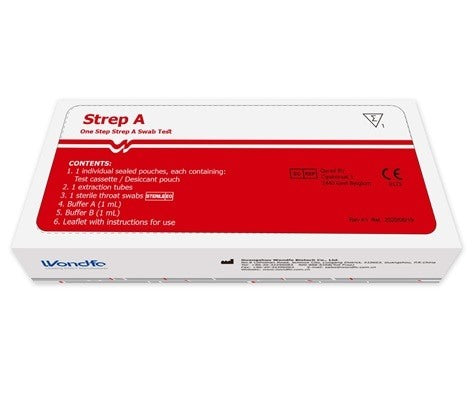 alifmed srl test one step strep a determinazione qualitativa antigeni streptococco a in tampone faringeo autodiagnostico ean 6933289812337