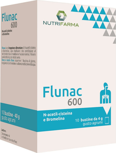 aqua viva flunac 600 10 bustine aqua viva ean 8032611857324