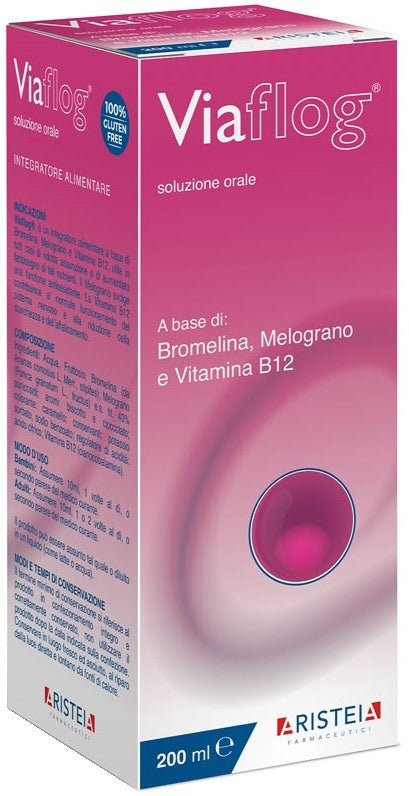 aristeia farmaceutici srl viaflog 1000mg 200 ml ean 8056209550350