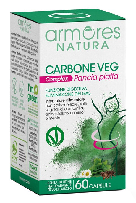 armores armores natura carbone vegetale complex 60 capsule ean 8052783721476