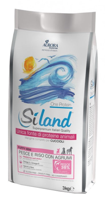 aurora biofarma siland puppy mini pesce 3 kg aurora ean 8050538050246