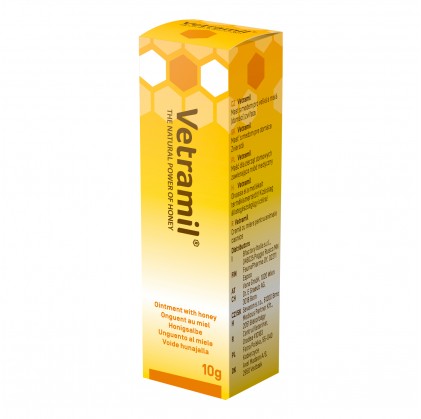 bfactory health products b v vetramil unguento tubetto 10 g vetramil ean 8717438010021