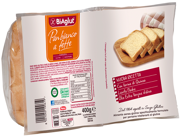 biaglut heinz italia biaglut pane soffice fette 2 x 200 g biaglut ean 8001040199619