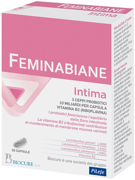 biocure feminabiane intima 20 capsule biocure