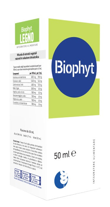 biogroup societa benefit biophyt legno 50 ml soluzione idroalcolica biogroup