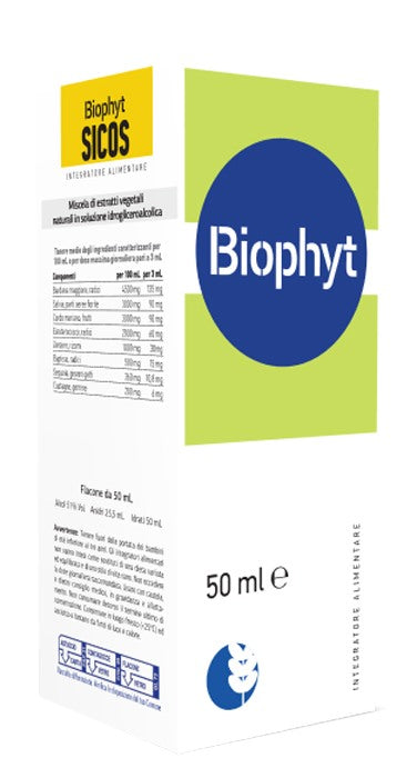 biogroup societa benefit biophyt sicos 50 ml soluzione idroalcolica