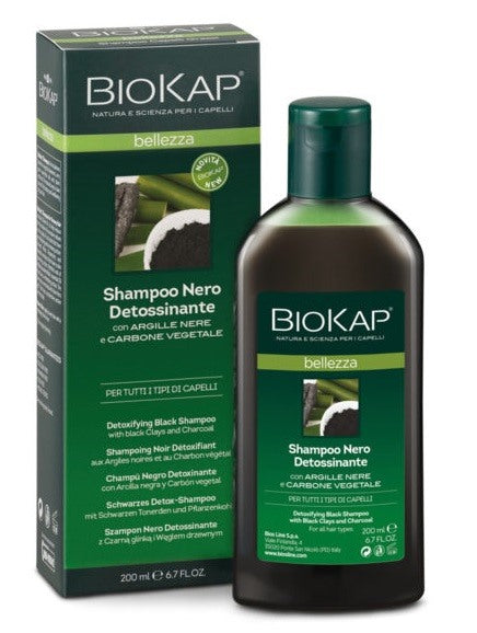 bios line biokap bellezza shampoo nero detossinante 200 ml biosline biokap ean 8030243019554