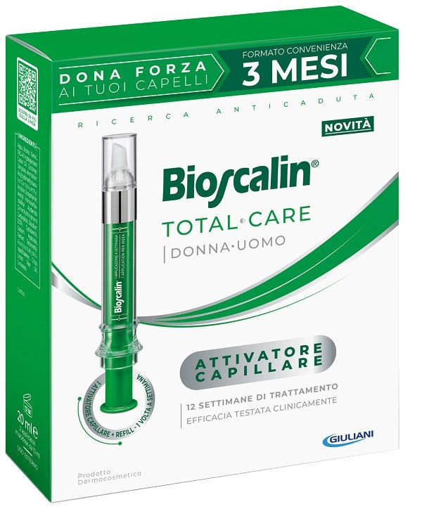 bioscalin bioscalin total care attivatore capillare 2 applicatori multidose x 10 ml bioscalin ean 8032523250077