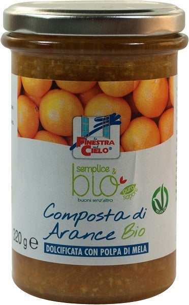 biotobio composta di arance con polpa di mela bio 320 g biotobio ean 8017977008146