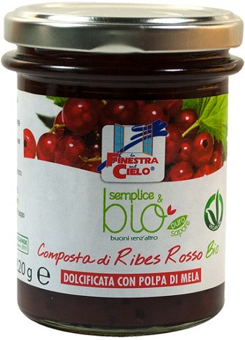 biotobio composta di ribes rosso 220 g biotobio ean 8017977014536