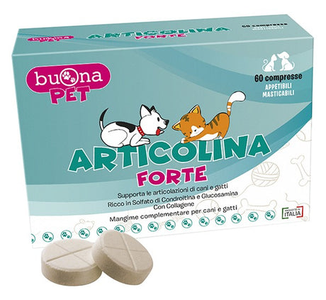 buona societa benefit articolina forte 60 compresse masticabili steve jones ean 8032749651290