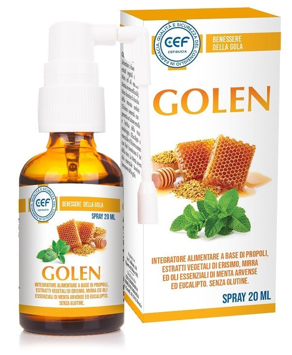 cef cooperativa esercenti farm cef golen adulti spray 20 ml cef