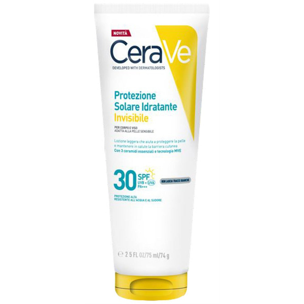 cerave cerave protezione solare idratante invisibile spf30 75 ml cerave ean 3337875945820