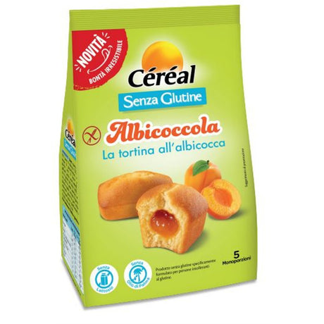 cereal cereal albicoccola tortina albicocca 5 pezzi da 35 g senza lattosio cereal ean 3175681308466
