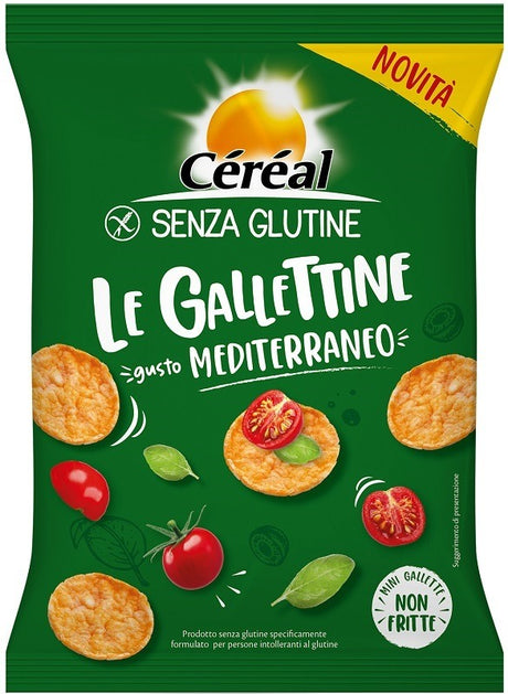 cereal cereal senza glutine gallettine gusto mediterraneo 70 g cereal ean 3175681290853