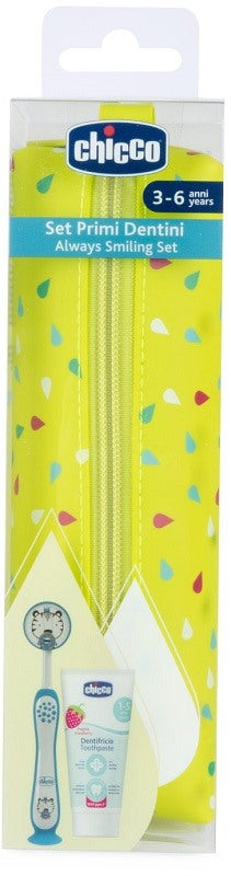 chicco artsana chicco set dentale 3 6 years azzurro chicco ean 8058664175543