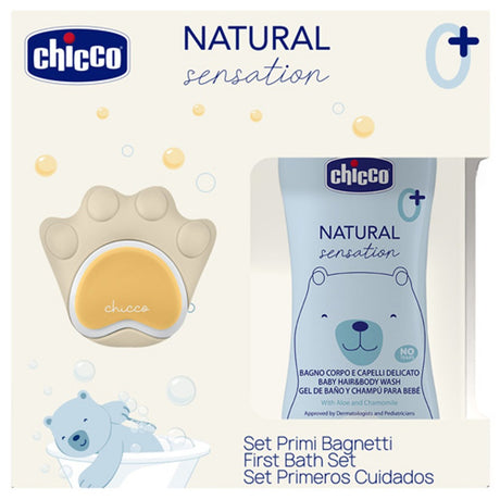 chicco chicco natural sensation set detergente 200 ml spugna chicco ean 8058664189281