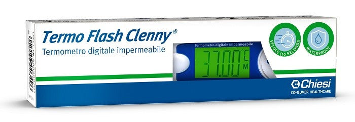 chiesi ch termometro clenny termo flash predittivo 10 secondi waterproof clenny ean 8025153003496