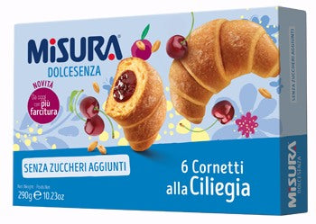colussi misura cornetti dolce senza ciliegia 290 g ean 8002590046477