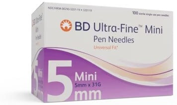 corman spa ago per penna da insulina thinwall bd gauge 31 5 mm 100 pezzi ean 0382903202126