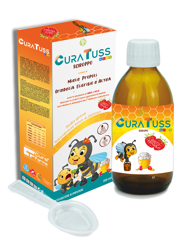 cura farma curalife curatuss kids fragola 200 ml cura farma ean 8056590231180