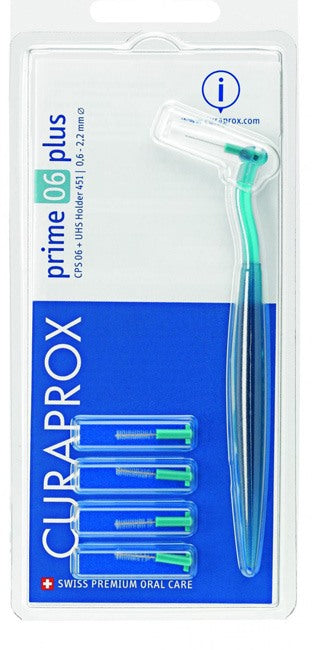 curaden ag curaprox cps prime cps 06 con 5 scovolini supporto curaprox ean 7612412422108