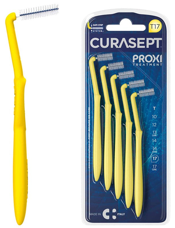 curasept curasept proxi t17 gialloyellow 6 pezzi curasept ean 8056746072872