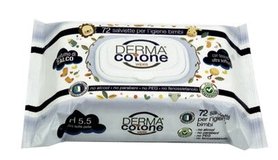 da ma distribuzione dermacotone salviettine talco 72 pezzi dermacotone ean 8052283170071