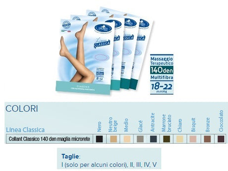 desa pharma sauber collant 140 denari maglia microrete bronze2 linea classica sauber ean 8005520002741
