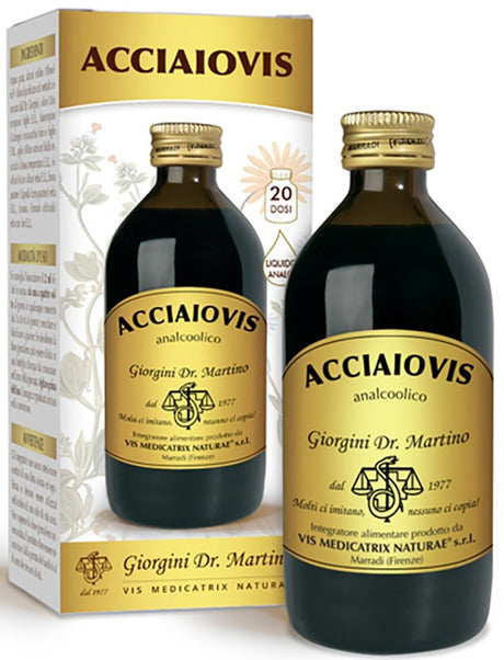 dr giorgini ser vis acciaiovis 200 ml liquido analcolico giorgini ean 8056364778620