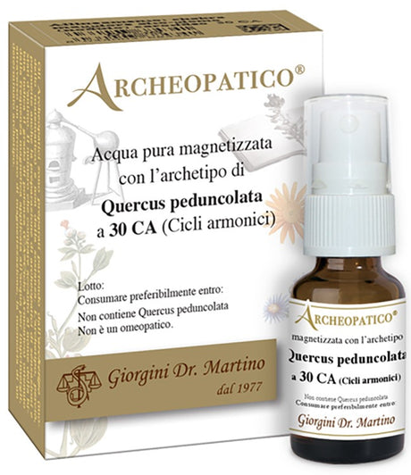 dr giorgini ser vis archeopatico acqua pura magnetizzata con archetipo quercus peduncolata a 30 cicli armonici 10 ml giorgini ean 8058150029312