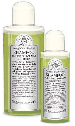 dr giorgini ser vis shampoo capelli grassiforfora 250 ml giorgini ean 8056734062663