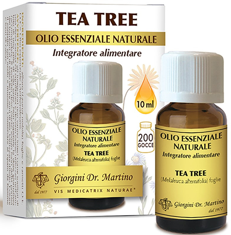 dr giorgini ser vis tea tree olio essenziale naturale 10 ml giorgini ean 8058045120148