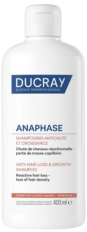 ducray anaphase reactive shampoo anticaduta e crescita 400 ml ducray ean 3282770398151