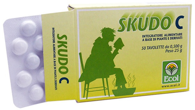 ecol skudo c 50 tavolette 500 mg ecol