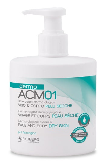 ekuberg pharma dermoacm01 detergente dermatologico 300 ml ean 8051770522409