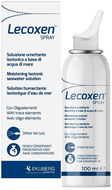 ekuberg pharma lecoxen spray soluzione umettante 100 ml ekuberg pharma ean 8051770521396