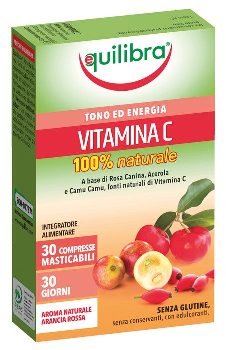 equilibra vitamina c 100 naturale 30 compresse equilibra ean 8000137003310
