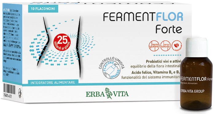 erba vita group fermentflor forte 10 flaconcini erba vita ean 0767787924126
