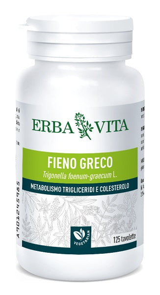 erba vita group fieno greco 125 tavolette erba vita ean 8056992941861
