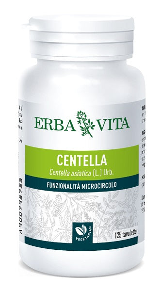 erba vita group spa centella asiatica 125 tavolette 400 mg erba vita ean 8056992941830