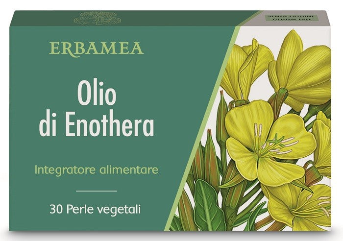 erbamea olio di enothera 30 perle vegetali erbamea ean 8032841635587