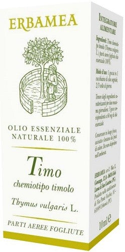 erbamea timo chemiotipo timolo 10 ml ean 8032841633873