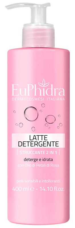 euphidra euphidra latte detergente struccante 2in1 400 ml euphidra ean 8056772635478