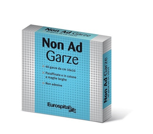 eurospital garza paraffinata non ad monodose 10 pezzi eurospital