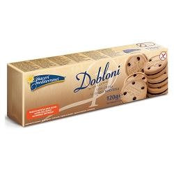 eurospital piaceri mediterranei dobloni con crema nocciola 120 grammi piaceri meditteranei ean 8028169202921