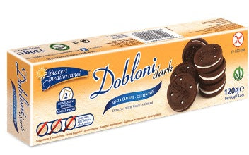 eurospital piaceri mediterranei dobloni dark 120 g piaceri meditteranei ean 8028169204031