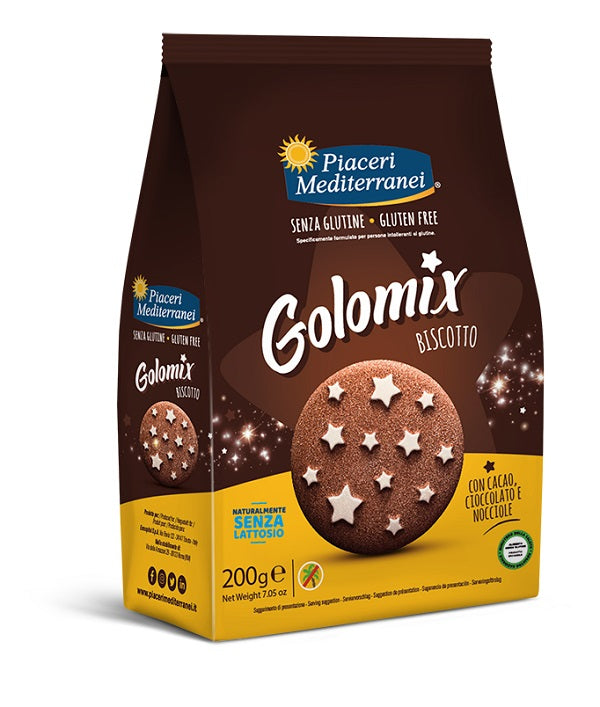 eurospital piaceri mediterranei golomix biscotto 200 g piaceri meditteranei ean 8028169207865